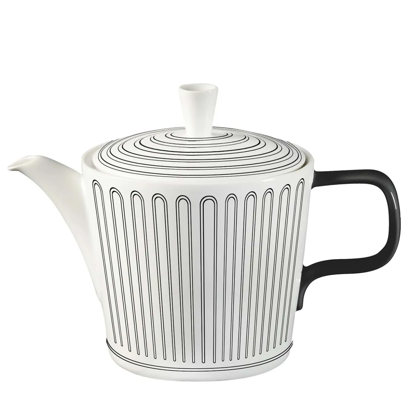 Baroqeat Black Teapot