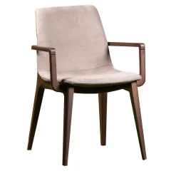 Bassano Pink Chair with Armrests