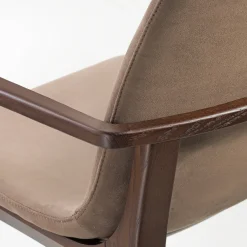 Bassano Pink Chair with Armrests