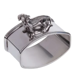 Bassotto Sterling Silver Napkin Holder