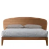 Battlò Bed in Canaletto Walnut Wood & Havana Finish