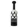 Bauhaus Black Decorative Bottle