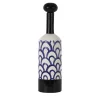 Bauhaus Blue Decorative Bottle