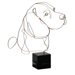 Beagle Bronze Statuette