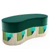 Bean Couture Geometric Bench