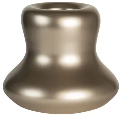 Bean Satin Beige Decorative Vase #2
