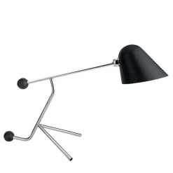 Beghina Black Desk Lamp by Giulia and Guido Guarnieri