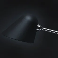 Beghina Black Desk Lamp by Giulia and Guido Guarnieri