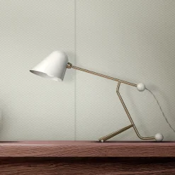Beghina White Table Lamp by Giulia and Guido Guarnieri