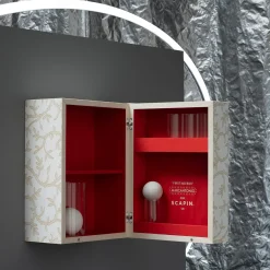 Beige and Red First Aid Box