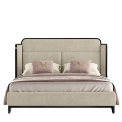 Beige Bed