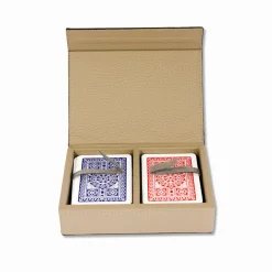 Beige Card Holder Game Box