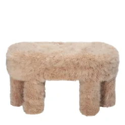 Beige Cashmere Bench