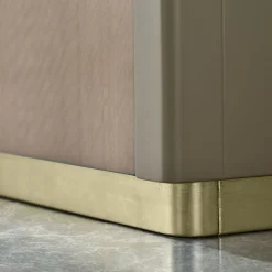 Beige Glass-Front Cabinet from Studio Privè Collection