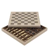 Beige Leather Chessboard