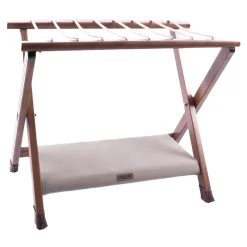 Beige Suitcase Holder