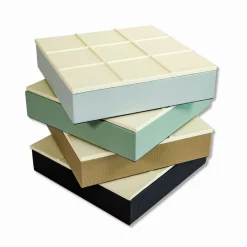 Beige Tic Tac Toe Box Game