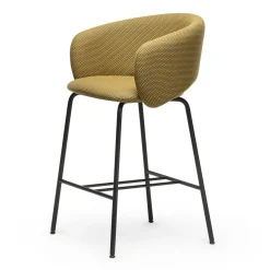 Bel M-Sg-65 Ochre Bar Stool By Pablo Regano