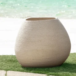 Bellagio Beige Ceramic Vase