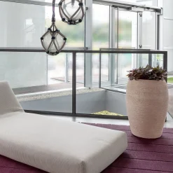 Belmont Bulging Brown Ceramic Vase