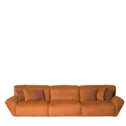 Beluga orange modular sofa