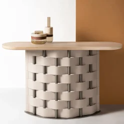 Belvedere Cream Console by Simone Fanciullacci