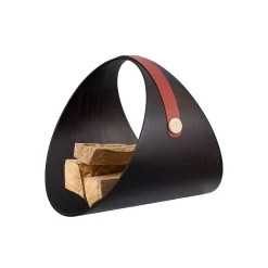 Ben Bordeaux Wenge Firewood And Magazine Rack