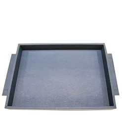 Ben Leather Tray in Blue