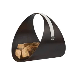 Ben Oyster Wenge Firewood And Magazine Rack