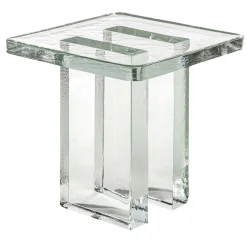 Berg Glass Side Table by John Pawson