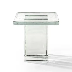 Berg Glass Side Table by John Pawson