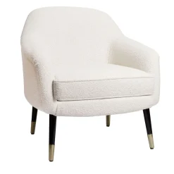 Bernadette White Armchair