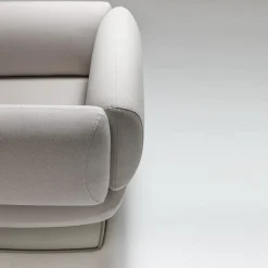 Bernard Light Gray Small Armchair