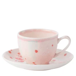 Berry Set of 2 Espresso Cups and Saucers