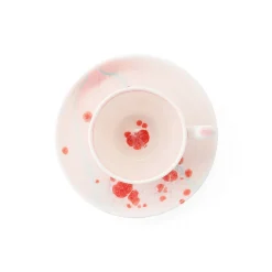 Berry Set of 2 Espresso Cups and Saucers