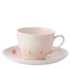 Berry Set of 2 Tea Cups and Saucers