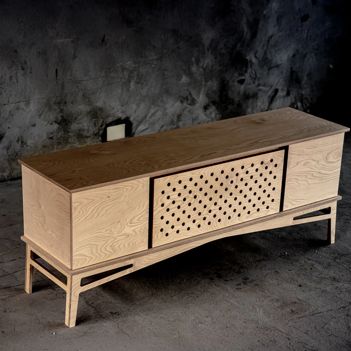 Betullica Birch Wood Dresser