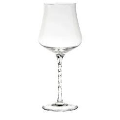 Beviamo Set of 6 Wine Glasses with Twisted Stem