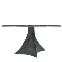 Bianca Round Verde Alpi Table