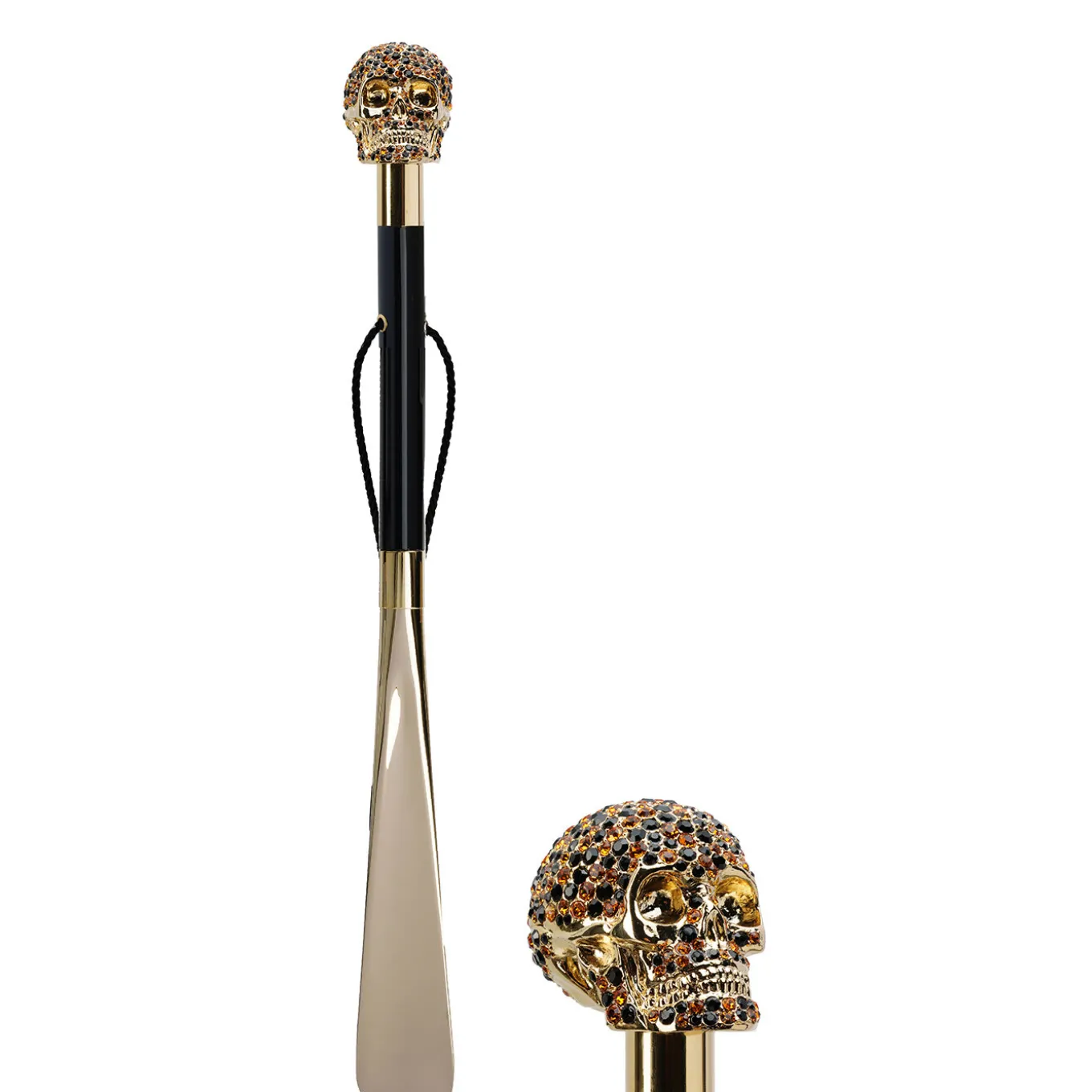 Bicolor Skull Shoehorn