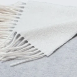 Biella Pearl Gray Blanket