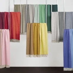 Biella Pearl Gray Blanket