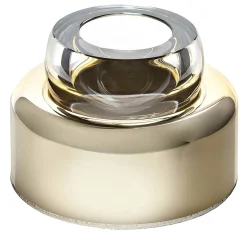 Biglia Gold Ashtray by Joe Colombo