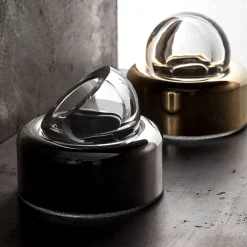 Biglia Gold Ashtray by Joe Colombo