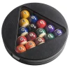 Billiard Leather Game Set