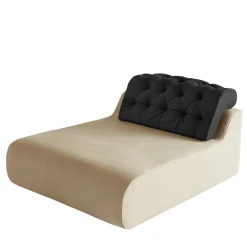 Bio Baco Ivory Chaise Longue by Sara Ferrari