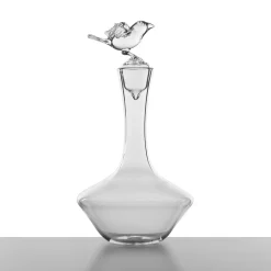 Bird Glass Bottle