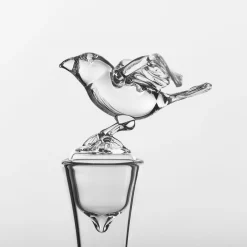 Bird Glass Bottle