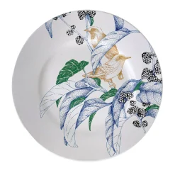 Bird Song Polychrome Dessert Plate #1