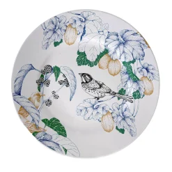 Bird Song Polychrome Dinner Plate #1